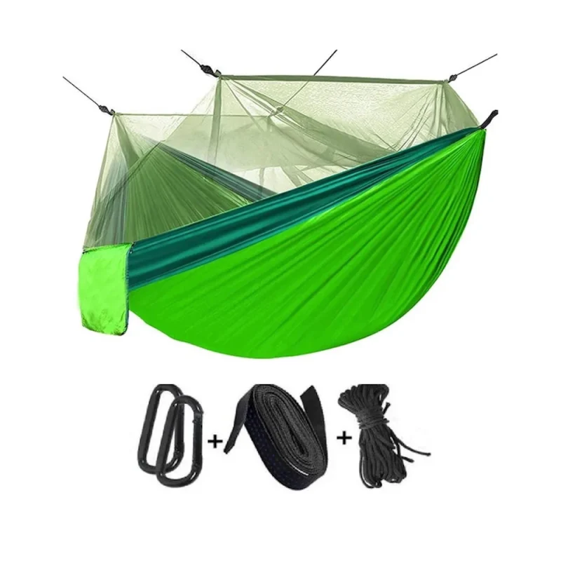 Гамак-палатка с москитной сеткой - комфортный способ отдыха на природе с надежной защитой от насекомых