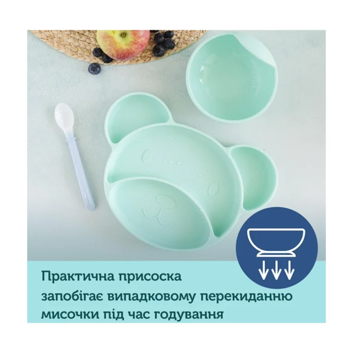 Тарелка силиконовая Мишка — изображение 5