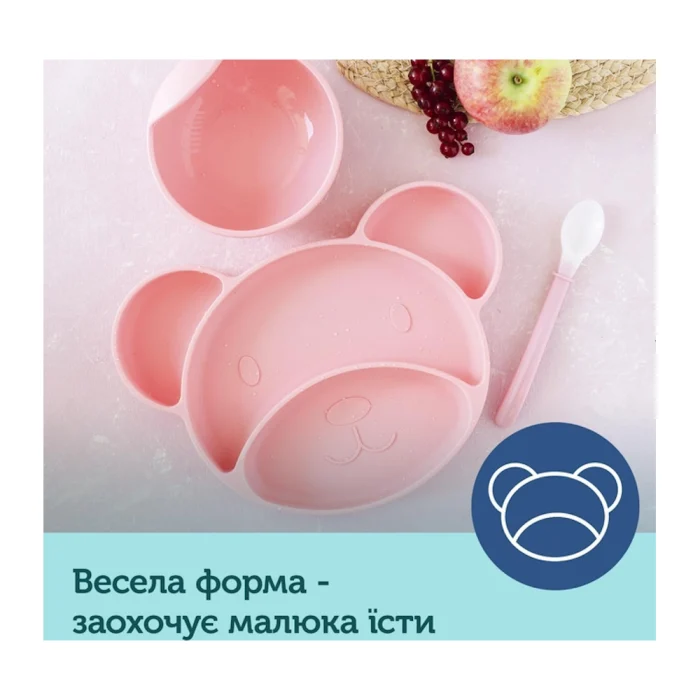 Тарелка силиконовая Мишка — изображение 8