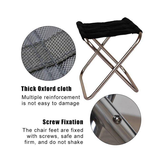 Складной стул-трансформер из алюминиевого сплава Topline Tackle - портативное решение для активного отдыха на природе, идеально подходящее для пикников, кемпинга и рыбалки.