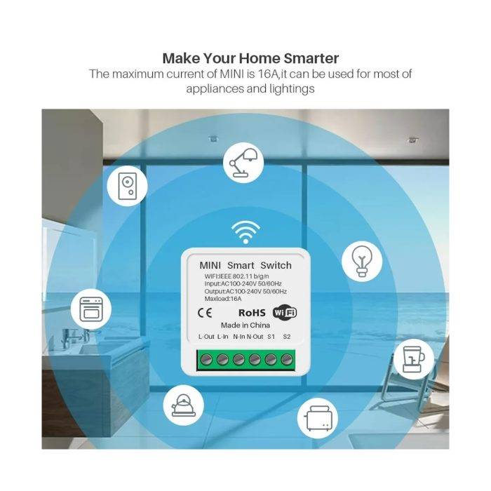 Wi-Fi Реле eWeLink 16А — изображение 6