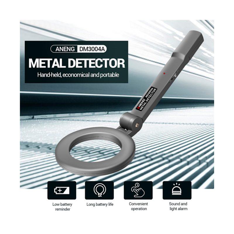 Металлоискатель DM3004A - портативное устройство для обнаружения металлических предметов в различных средах.