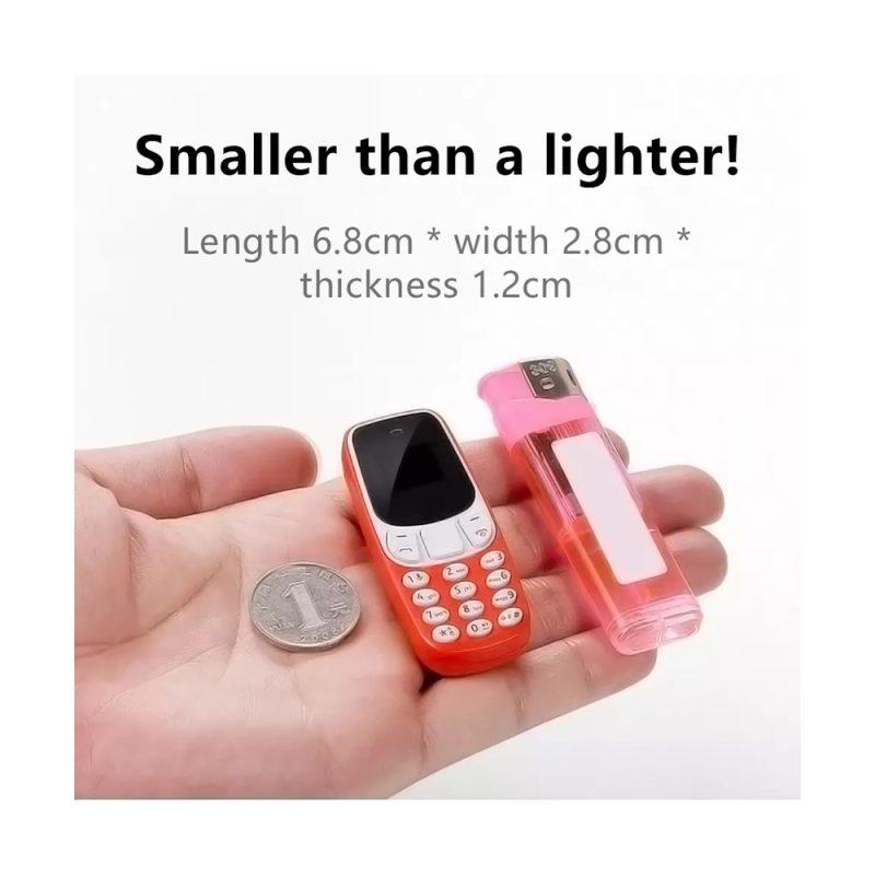Компактный мини-телефон с Bluetooth и двумя SIM-картами