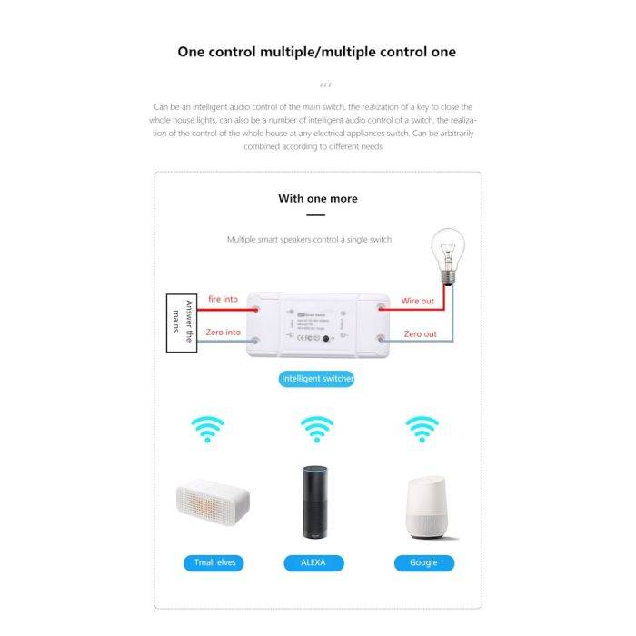 Wi-Fi выключатель Tuya/Smart Life — изображение 5