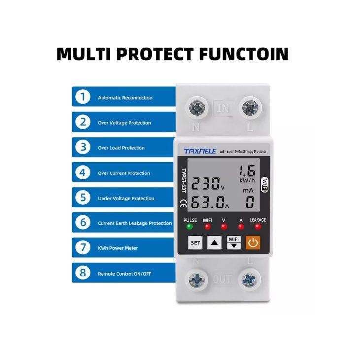 WiFi Автомат TVPS1-63T — изображение 5