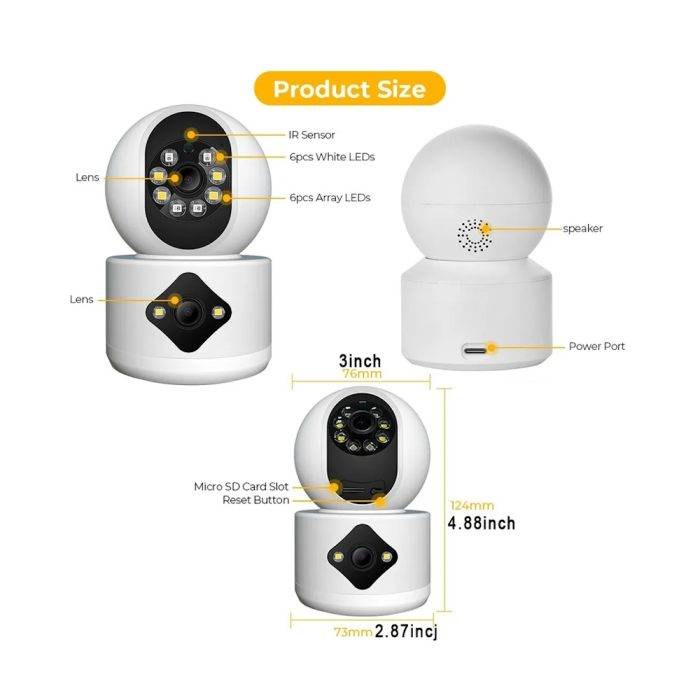 4MP Wi-Fi Camera ABQ-5700 — изображение 3