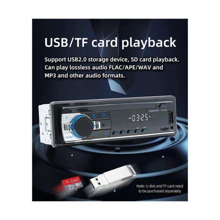 Автомагнитола JSD 520 Bluetooth — изображение 2