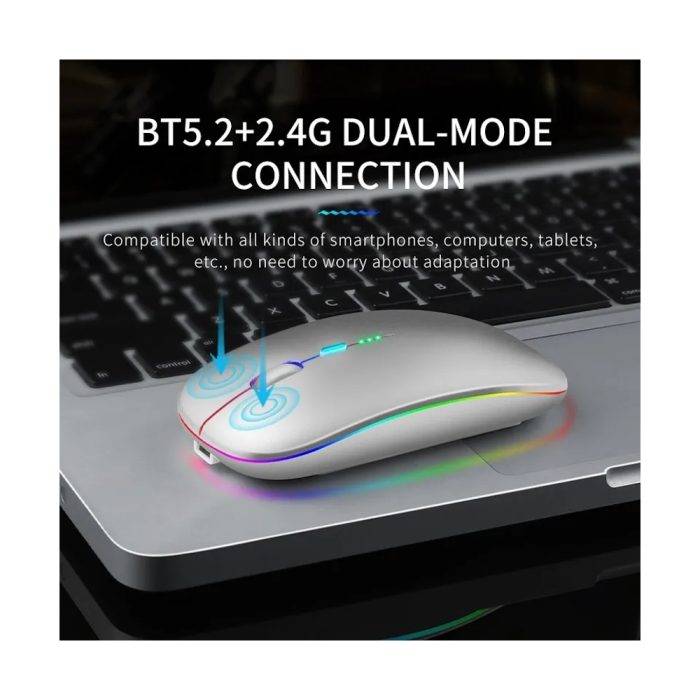 Беспроводная мышь с RGB-подсветкой — изображение 2