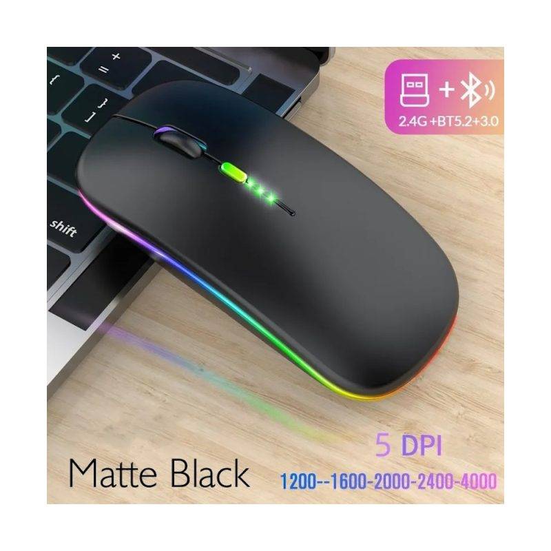 Беспроводная мышь с RGB-подсветкой