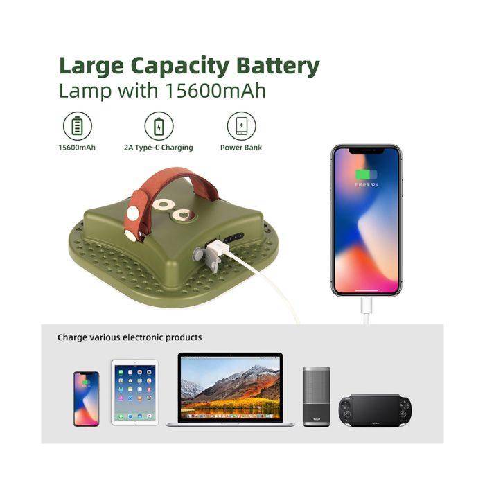 LED фонарь+PowerBank 15600 мАч — изображение 3