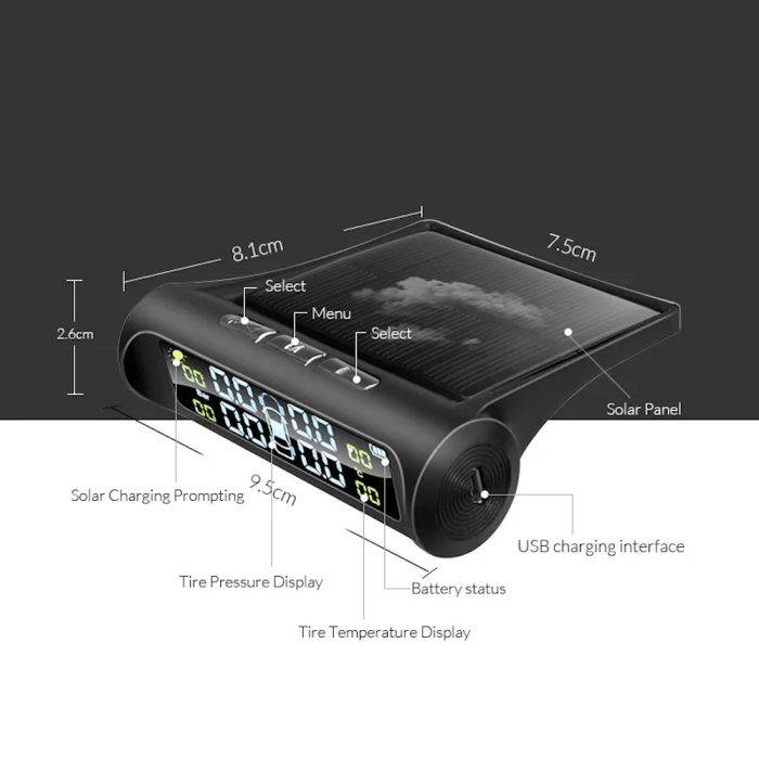 Мониторинг давления в шинах TPMS-Solar — изображение 8