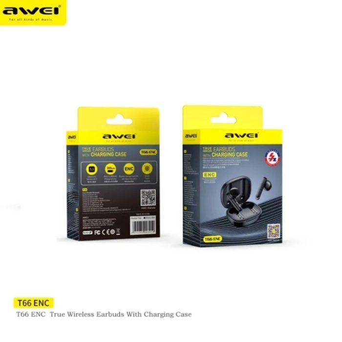 Наушники AWEI T66 ENC TWS — изображение 3