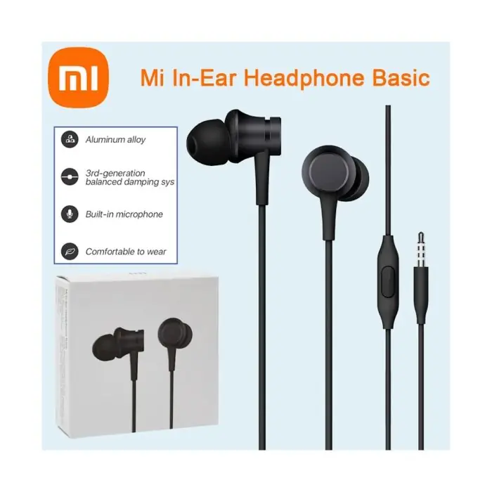 Наушники Xiaomi mi in-ear headphones basic