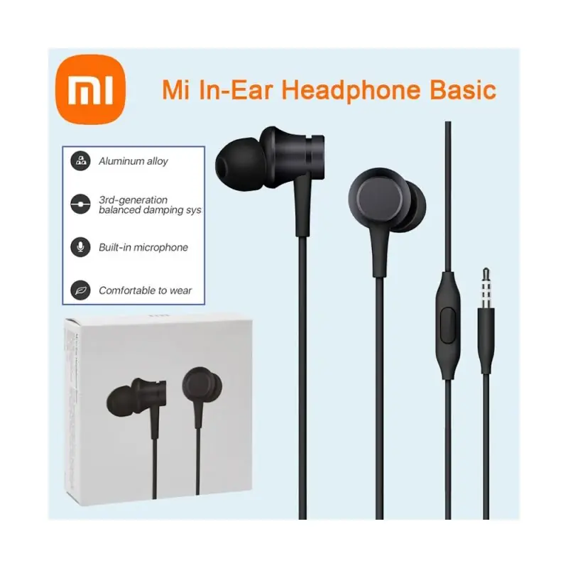 Наушники Xiaomi mi in-ear headphones basic