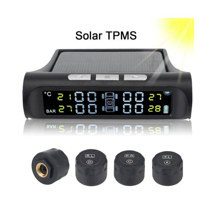 Система контроля давления в шинах TPMS+Solar (с внешними датчиками)