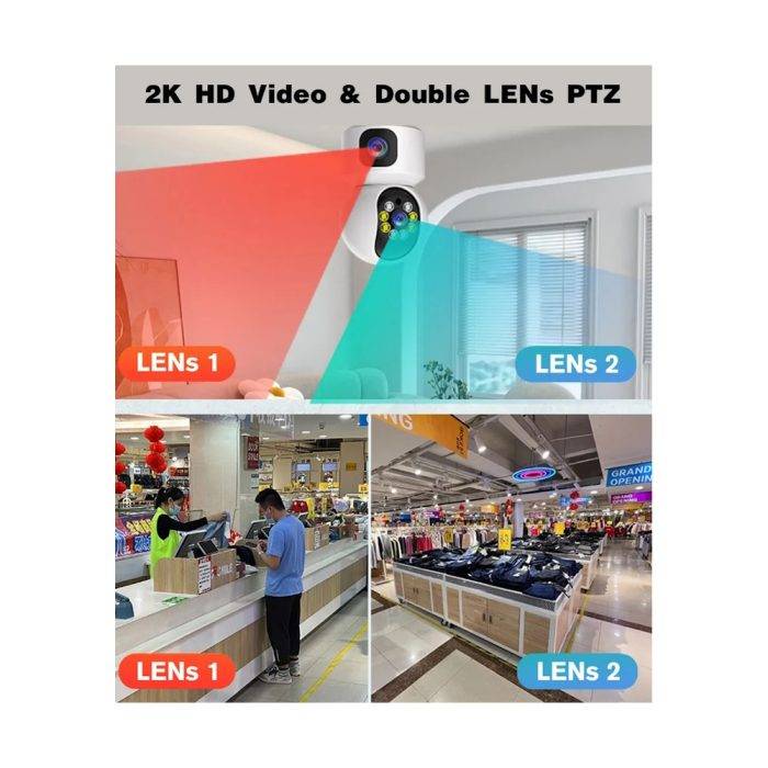 Wi-Fi-Camera Y8SL 2K (4MP) — изображение 3