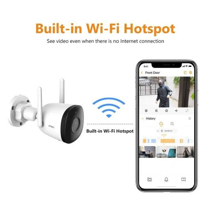 Уличная Wi-Fi IP камера IMOU 4Мп(3.6мм) — изображение 6