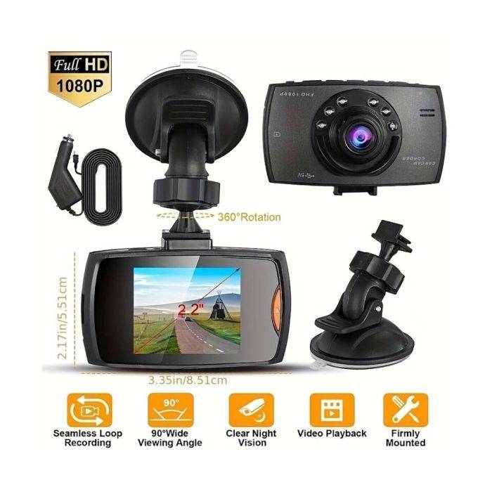 Автомобильный видеорегистратор Car Camcorder FHD 1080P