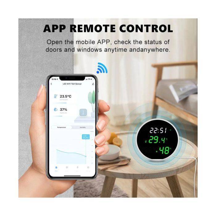 Wi-Fi Датчик температуры с дисплеем — изображение 2