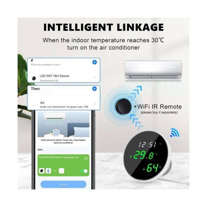 Wi-Fi Датчик температуры с дисплеем — изображение 3