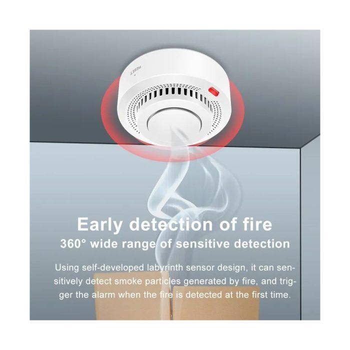 Детектор дыма Tuya ZigBee — изображение 4