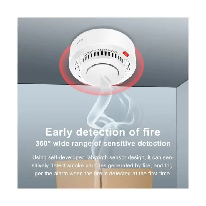 Детектор дыма Tuya ZigBee — изображение 4