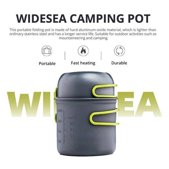 Набор туристической посуды Widesea101 — изображение 2