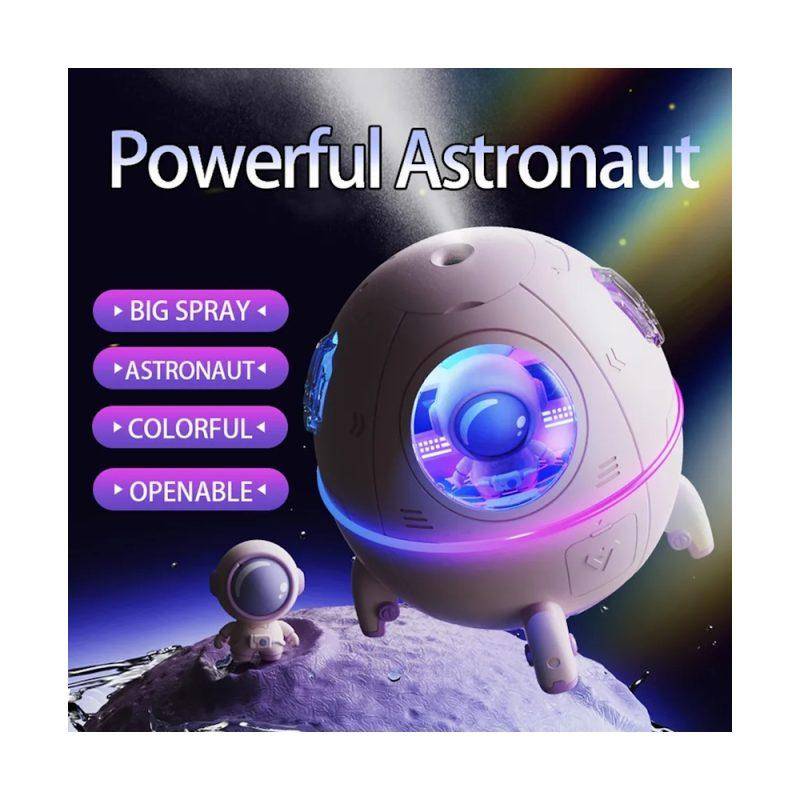 Увлажнитель воздуха "Астронавт" - космическая капсула с куклой космонавта, портативный и стильный, подарок для детей