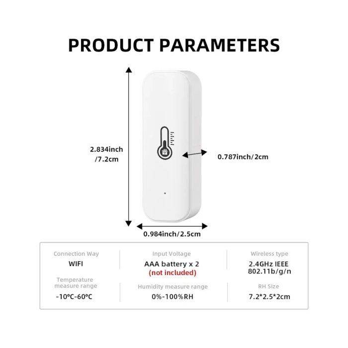 Wi-Fi Датчик Температуры TH08 — изображение 6