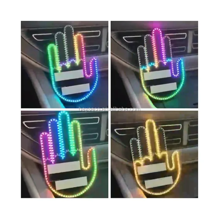 Разноцветная LED Рука — изображение 6