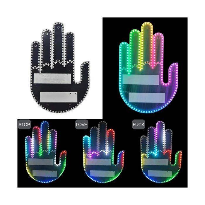 Разноцветная LED Рука — изображение 9