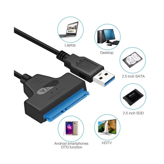 Кабель-адаптер USB-SATA — изображение 2