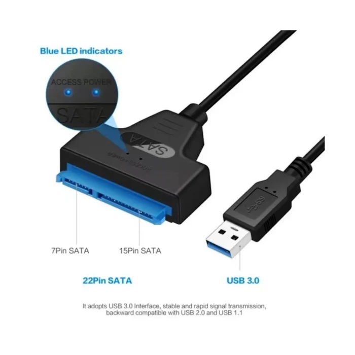 Кабель-адаптер USB-SATA — изображение 4
