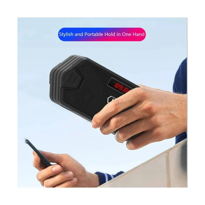 Bluetooth колонка H&F с FM радио — изображение 6
