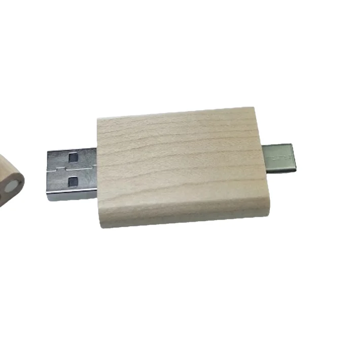 Деревянная USB флешка ЭкоДуо 64GB — изображение 5