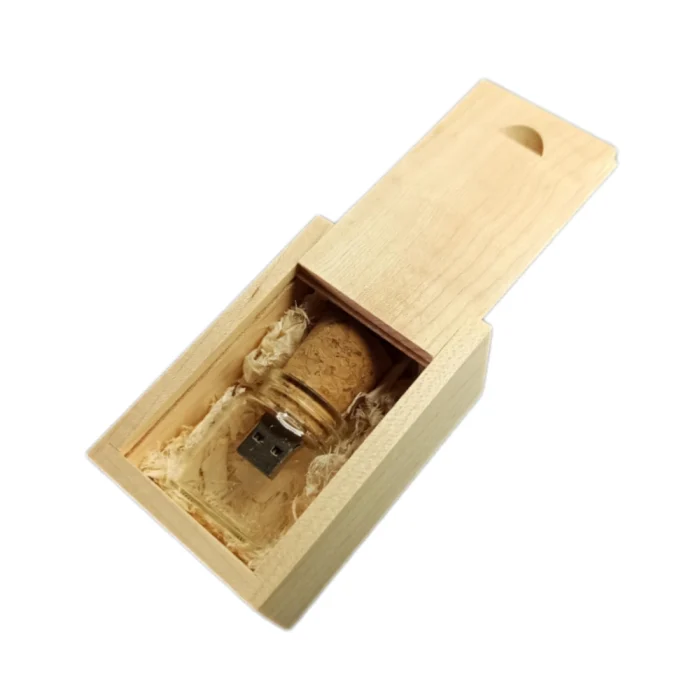 Эко-флешка в деревянной коробке 128GB — изображение 4