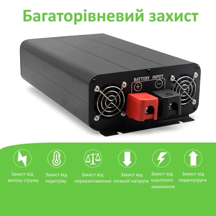Инвертор EAFC 5000W с чистым синусом — изображение 5