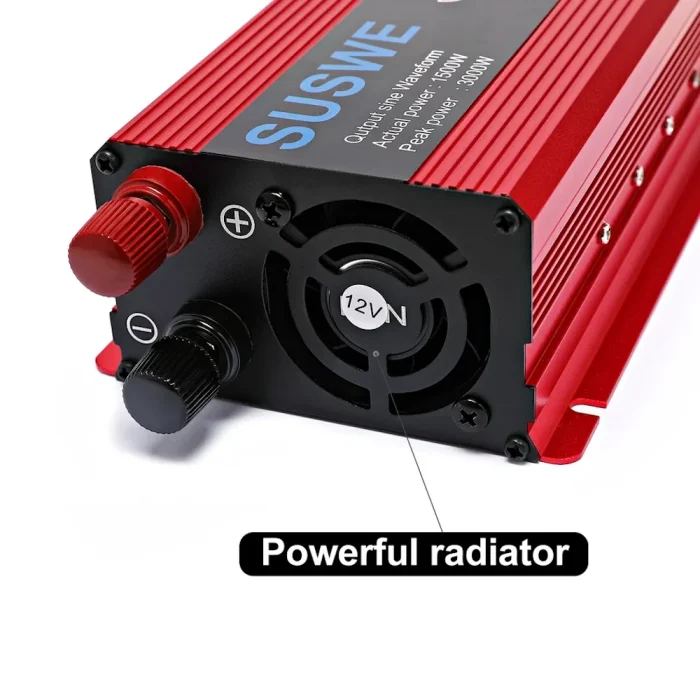 Инвертор SUSWE 2000W 12V Чистый Синус — изображение 4