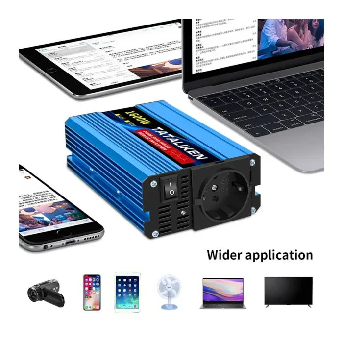 Инвертор TATALIKEN 1600W 12V/220V — изображение 2