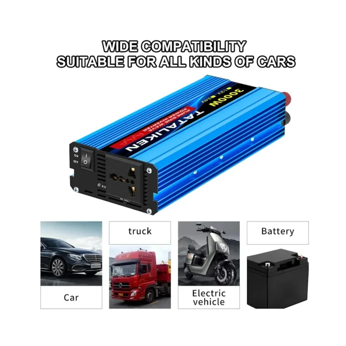 Инвертор TATALIKEN 3000W 12-220в — изображение 7