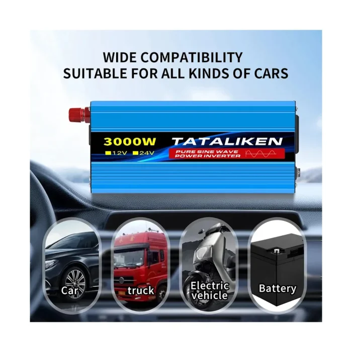 Инвертор TATALIKEN 3000W 12-220в — изображение 8