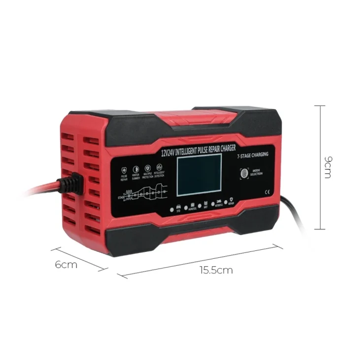 Зарядное Intelligent Pulse Repair Charger 12V/24V/10A — изображение 5