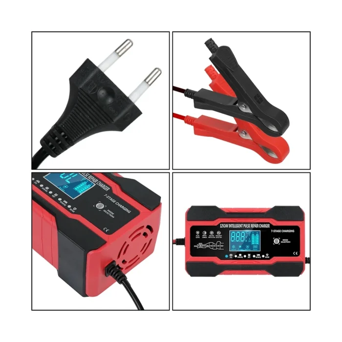 Зарядное Intelligent Pulse Repair Charger 12V/24V/10A — изображение 7