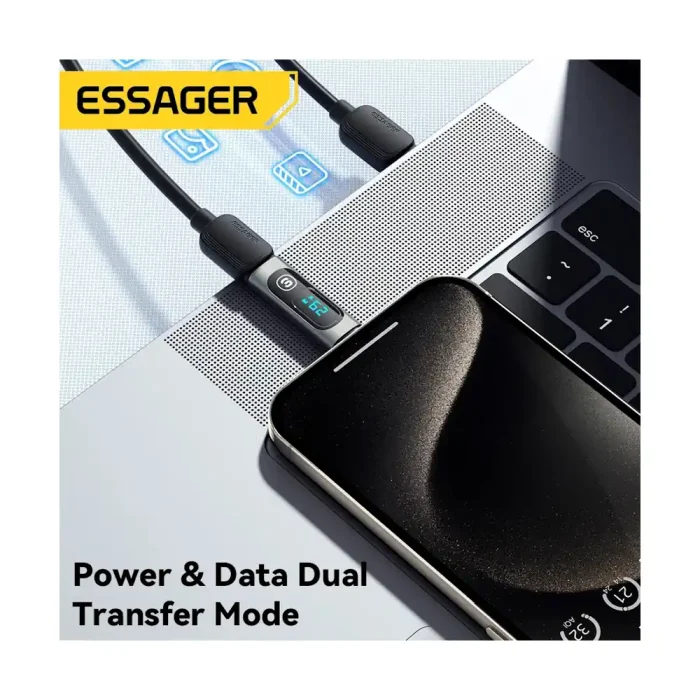 Адаптер Essager 240W USB Type-C — изображение 4