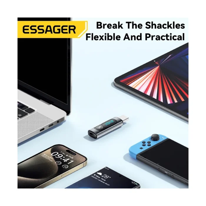 Адаптер Essager 240W USB Type-C — изображение 6