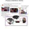 Инвертор DC to AC Pure Sine Wave 1600W 24V — изображение 2
