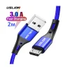Кабель Micro USB USLION 3A