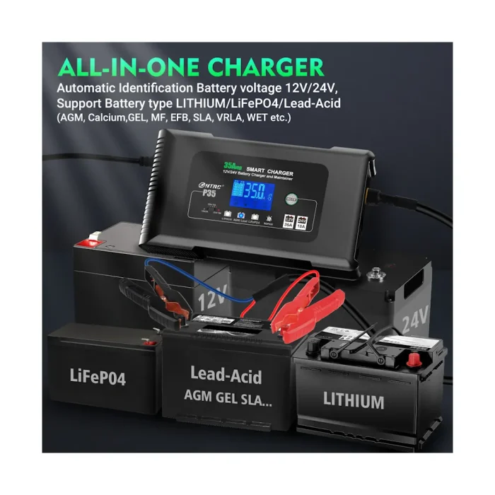 Зарядное устройство HTRC P35 12V/24V 35A — изображение 5