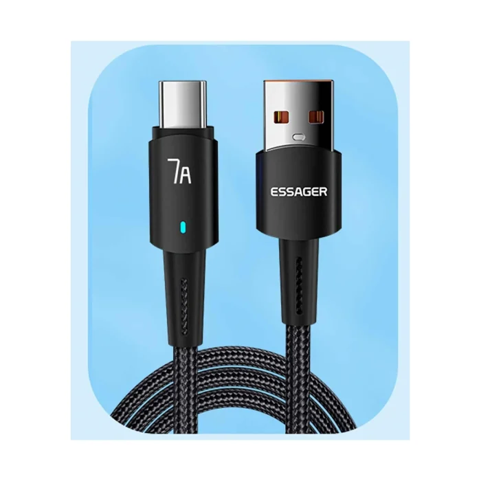 Кабель Essager 7A Type-C 1м — изображение 9