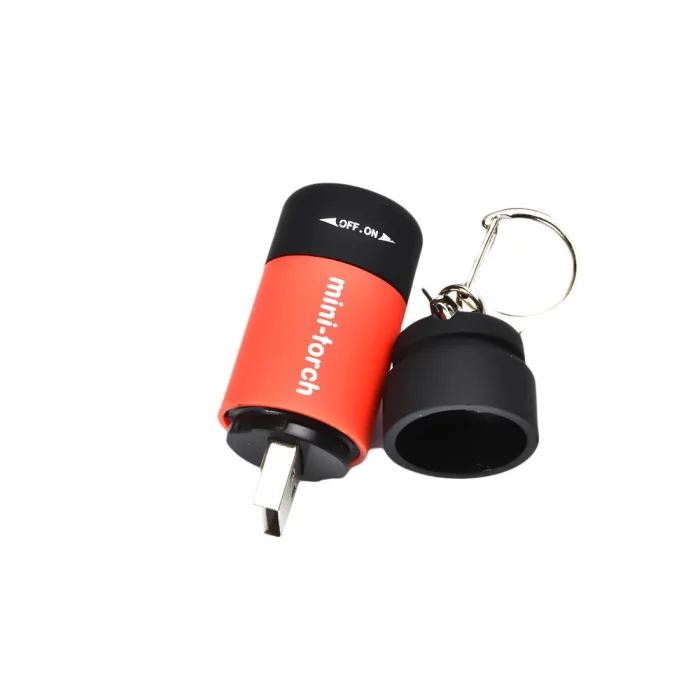 Миниатюрный светодиодный фонарик с USB-зарядкой — изображение 3